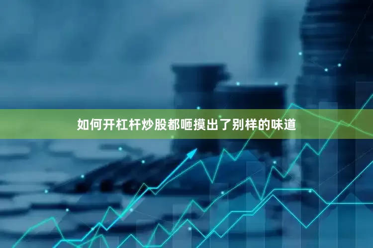 如何开杠杆炒股都咂摸出了别样的味道